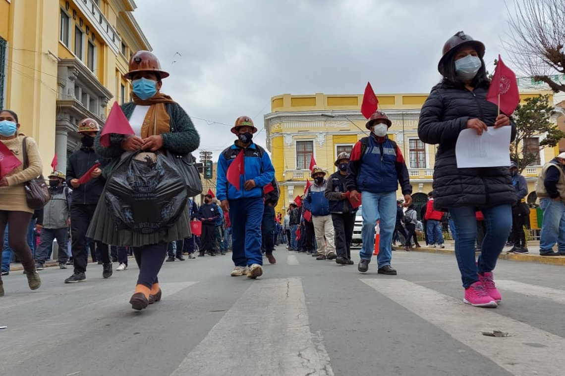 Fedecomin se va a las movilizaciones en  rechazo a la Ley en Defensa de la Madre Tierra 