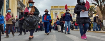 Fedecomin se va a las movilizaciones en  rechazo a la Ley en Defensa de la Madre Tierra 