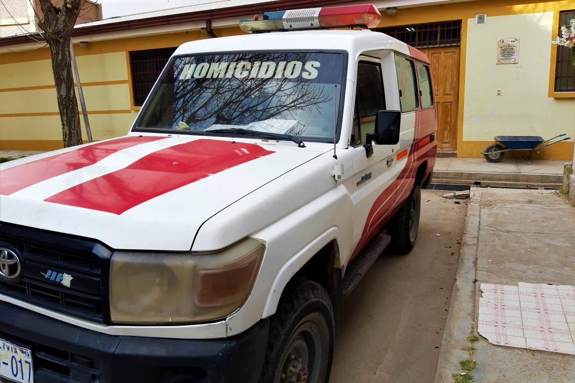 Hijo de la mujer de la tercera edad encontrada  muerta fue aprehendido con fines investigativos