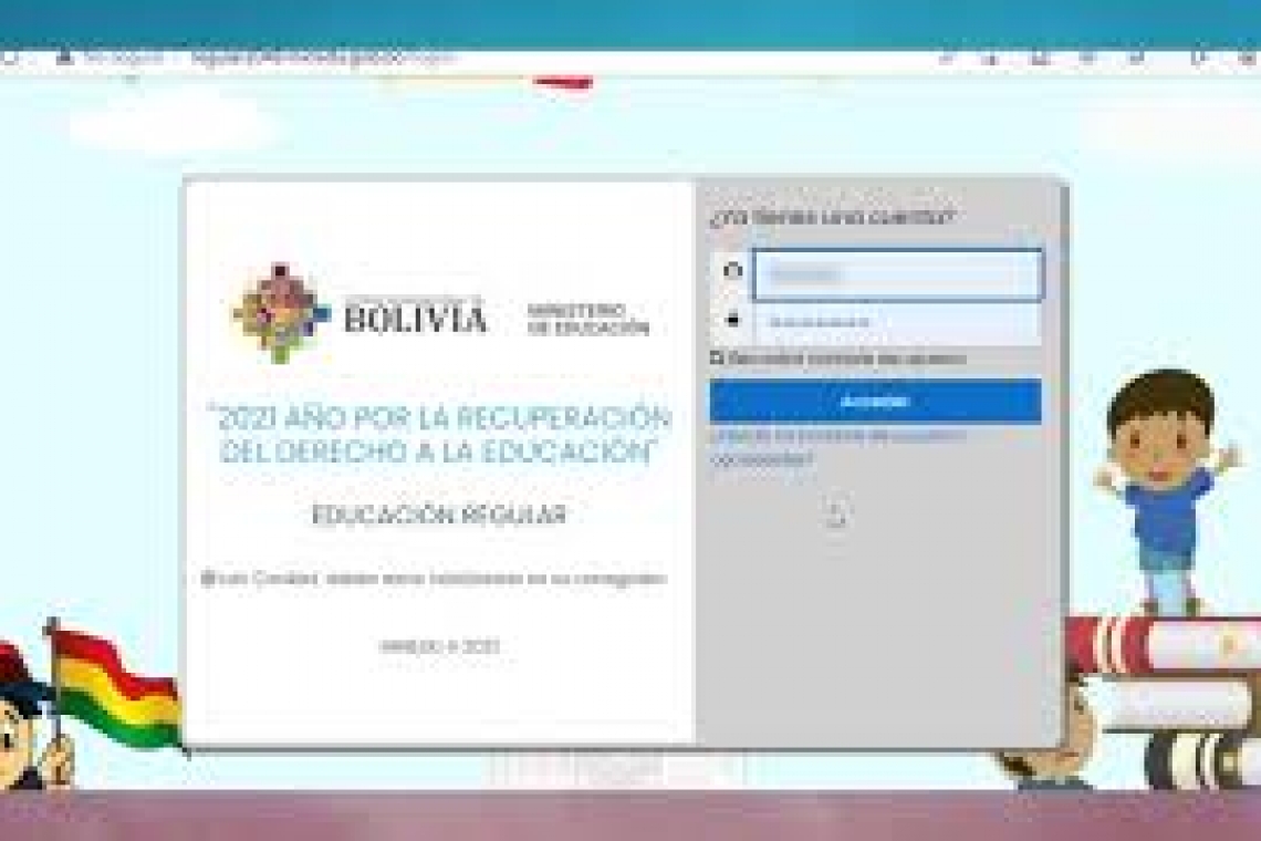 Magisterio rechaza uso de plataforma Educa Bolivia y clases presenciales por casos de Covid-19