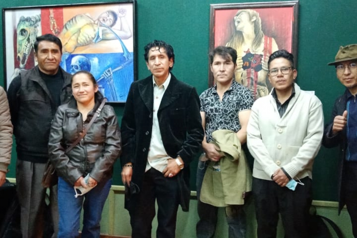 Artistas Unidos inauguraron la exposición “Rompiendo fronteras”