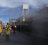 Se cumplen trabajos de fumigación en distintos sectores de la ciudad