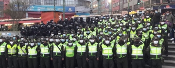 La tercera ola del COVID-19 se cobra la vida de 40 servidores en filas de la Policía
