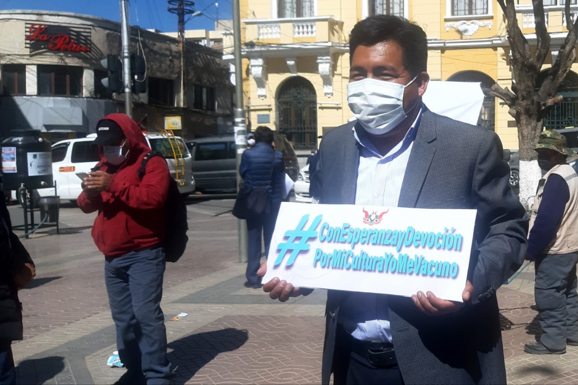 Actores del Carnaval de Oruro pueden vacunarse desde este jueves