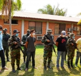 FELCN halla 7 pistas clandestinas, armas y afecta al narcotráfico con $us 2.000.000 en Beni