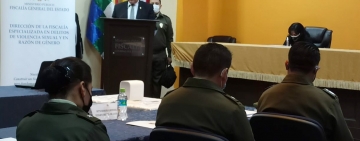 Fiscalía capacita a policías en denuncias a víctimas de violencia sexual en razón de género
