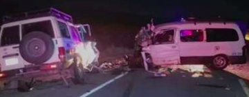 Doce muertos en colisión frontal en la carretera Oruro-Huanuni