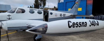 Armada lleva base de operaciones de la aviación naval a Santa Cruz