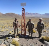 Inspeccionan  hitos fronterizos de unidades militares Loa y Antofagasta