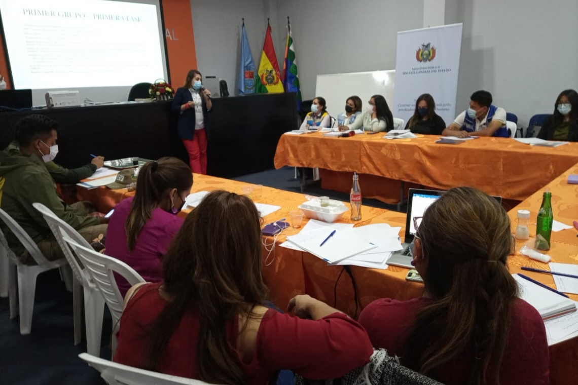 Fiscalía realiza mesa interinstitucional contra la violencia en Cochabamba