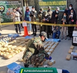 FELCN confisca 300 kilos de marihuana, con un valor de $us 99.370 en Oruro