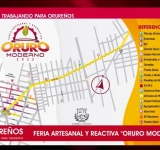 El fin de semana inicia la Feria Artesanal y Recreativa Oruro Moderno