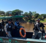 “Diablos Azules” ajustan operaciones antidroga en áreas fluviales y ribereñas