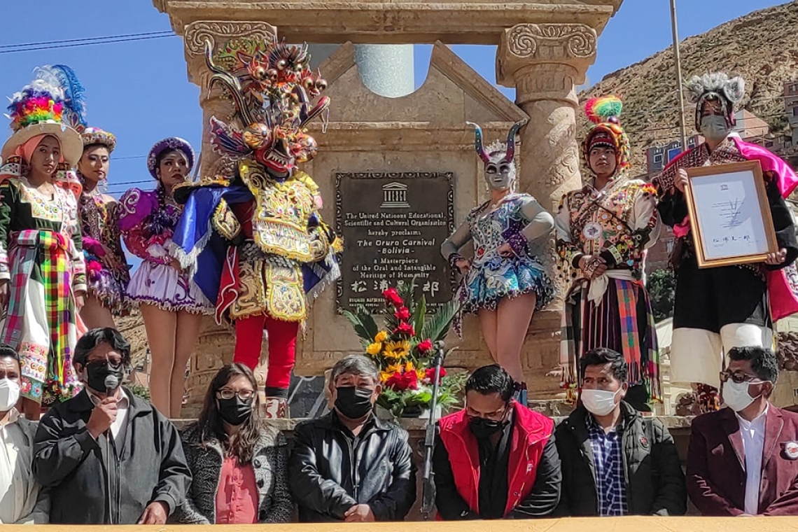 Celebración del nombramiento como Obra Maestra se desarrolló como todos los años