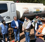 Entregan cisternas en San Matías y San Ignacio de Velazco, en Santa Cruz