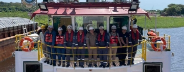 El RIBB verifica 75 naves con bandera boliviana en el canal Tamengo-Puerto Busch