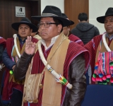 Posesionan a nuevo Viceministro de Justicia Indígena Originaria Campesina