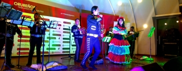 Al ritmo de los mariachis iniciaron las Noches Musicales de Invierno en Oruro