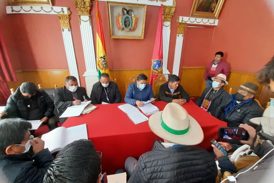 Oruro propone la creación de Mancomunidad Metropolitana para el desarrollo de la región 