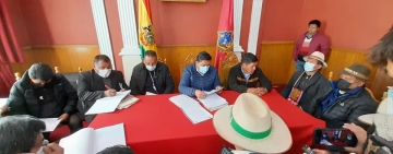 Oruro propone la creación de Mancomunidad Metropolitana para el desarrollo de la región 