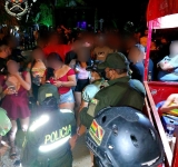 Policía arresta a indocumentados y 5 menores en una discoteca de Cobija 