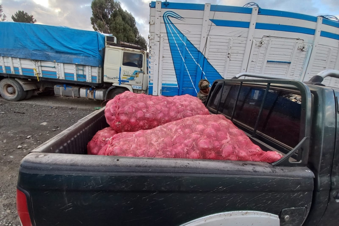 En frontera con Perú y Argentina CEO interceptar productos de contrabando