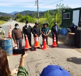 Inauguran puesto de control contra el contrabando en Candado Grande, Tarija