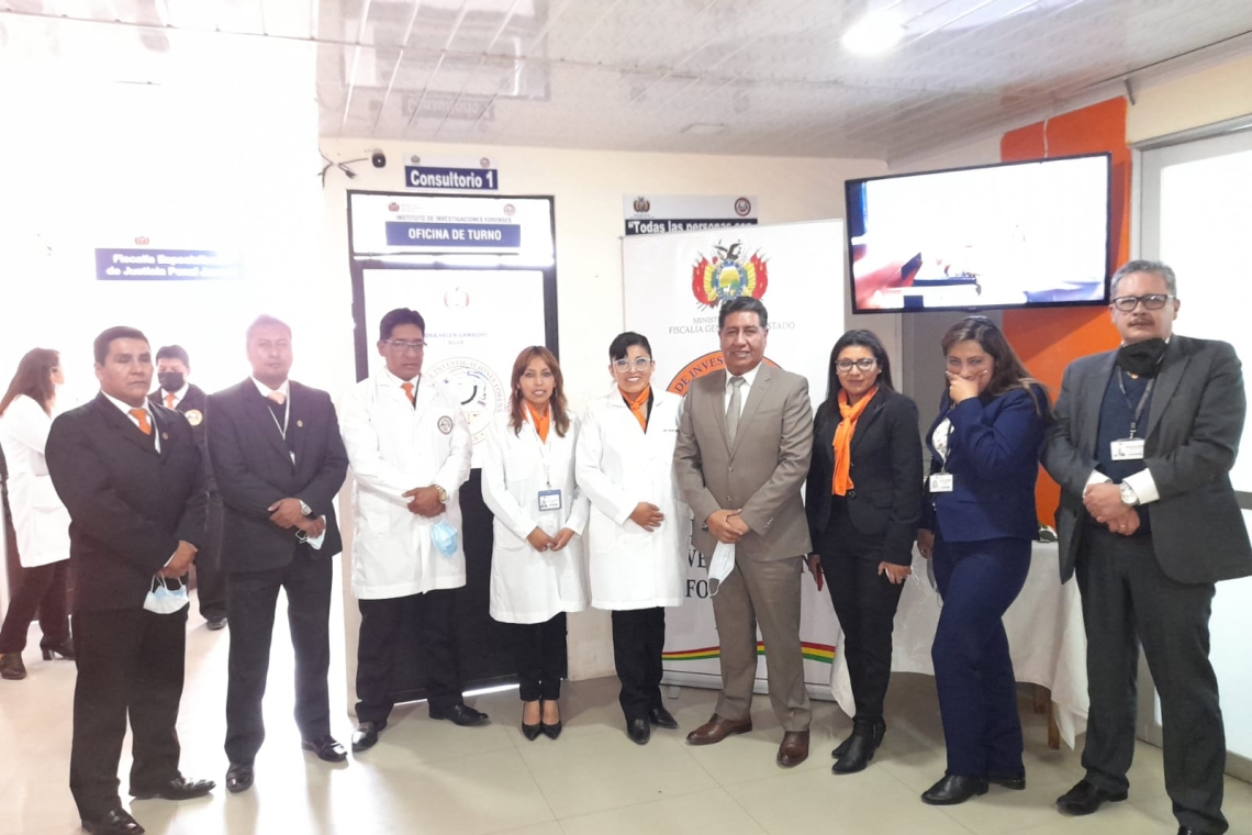 Fiscalía inaugura consultorios médicos del IDIF en la ciudad de El Alto