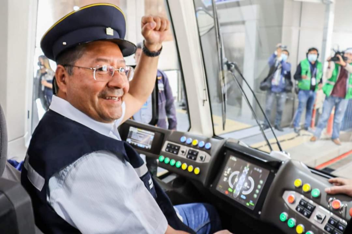 Una realidad el tren Metropolitano en Cochabamba