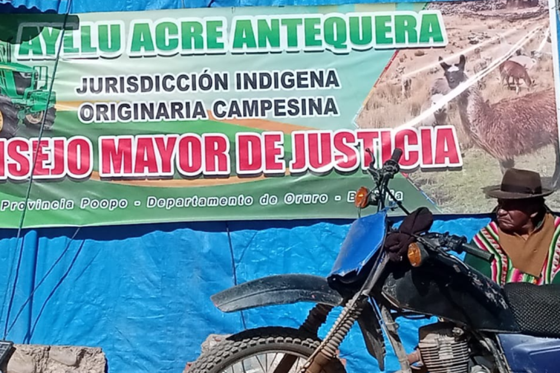 Dirigentes indígenas de Oruro con riesgo de ser detenidos por denunciar contaminación de una empresa minera