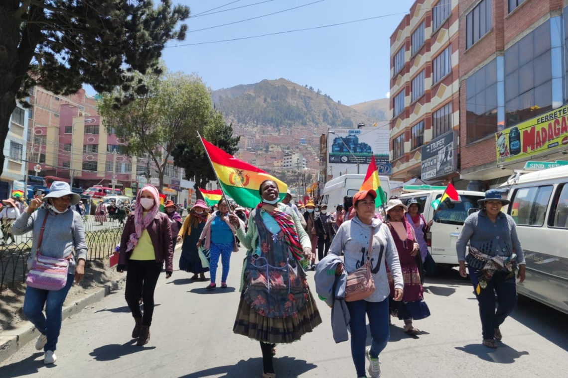 Policía espera que marchas de cocaleros no sean sinónimo de violencia y zozobra