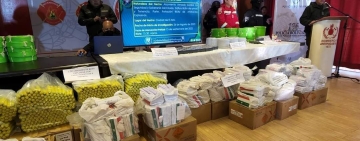 Cuatro implicados con arsenal de explosivos a ser usados en disturbios de Adepcoca