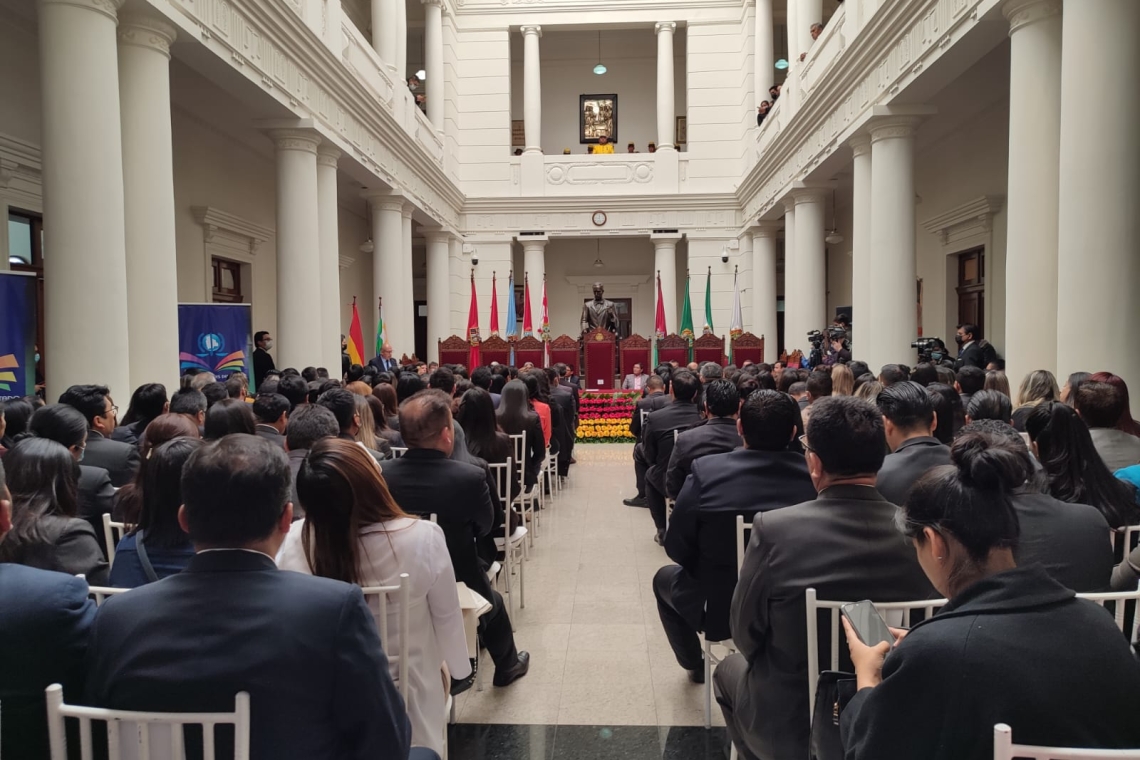 Inauguran curso de formación judicial en área Ordinaria y Agroambiental