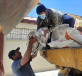 Defensa entrega ayuda humanitaria a familias damnificadas de Anzaldo e Independencia 