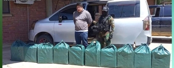 La FELCN secuestra 586 kilos de cocaína de alta pureza en el Beni