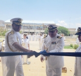 La Escuela Naval estrena obras en acto de reconocimiento a comandante de la Armada