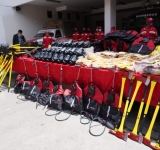 Bomberos “Antofagasta” recibe lote de herramientas para atención de desastres