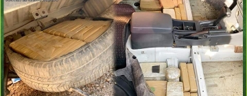 La lucha antidroga no se detiene, la FELCN confisca 70,3 kilos de cocaína en Santa Cruz