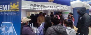 El Ministerio de Defensa participa en Súper Rally Anticorrupción