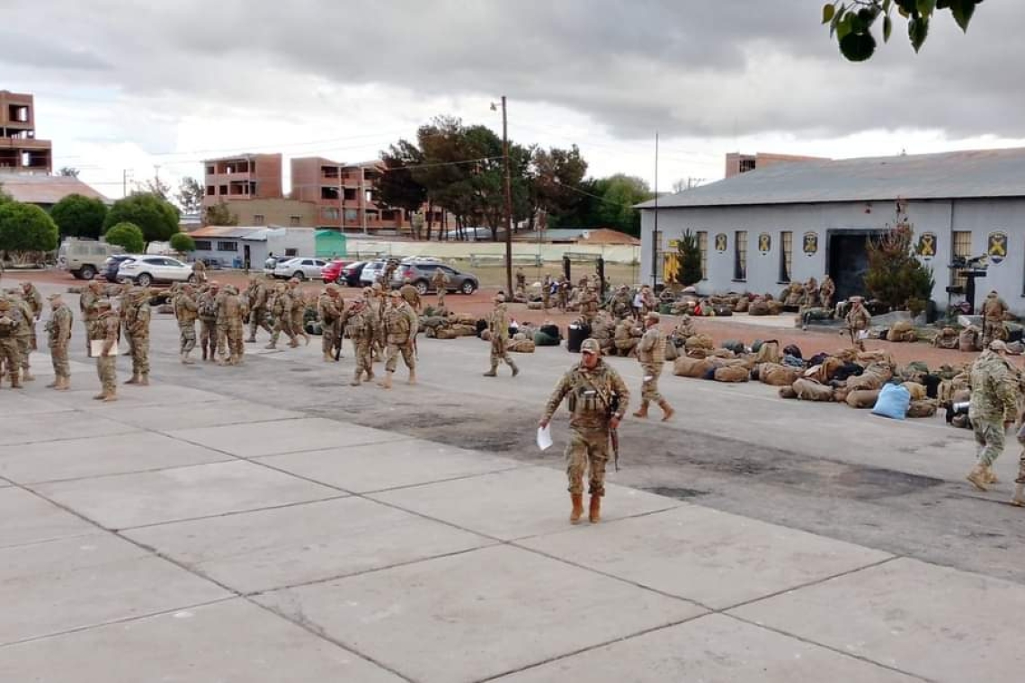 Lucha contra el contrabando se refuerza con décimo segundo contingente militar