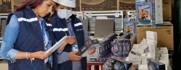 Equipos tecnológicos ilegales valuados en Bs 1,8 millones son comisados en Oruro