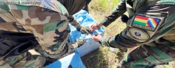 Fuerza antidroga afecta con $us 750.000 al narcotráfico en el Chapare
