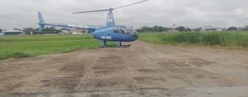 Servicio Aéreo Policial permite el arresto de 54 personas en Santa Cruz