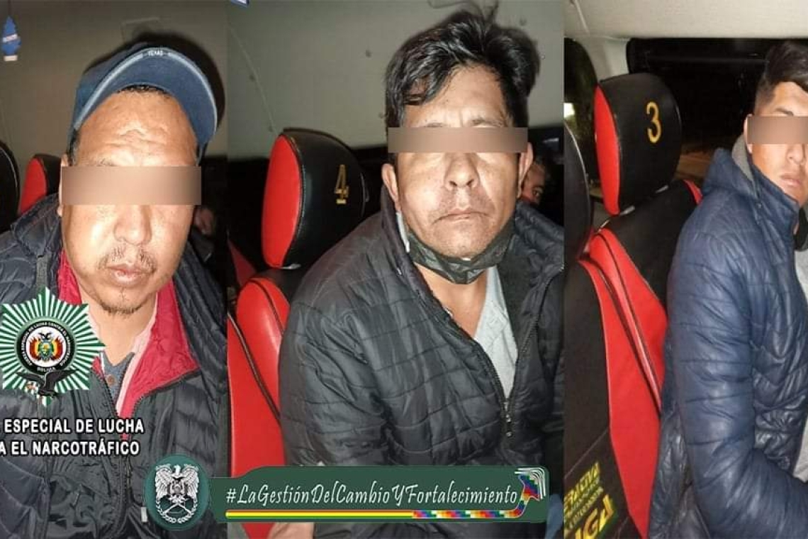 FELCN-Oruro confisca 71 kilos de marihuana y cocaína