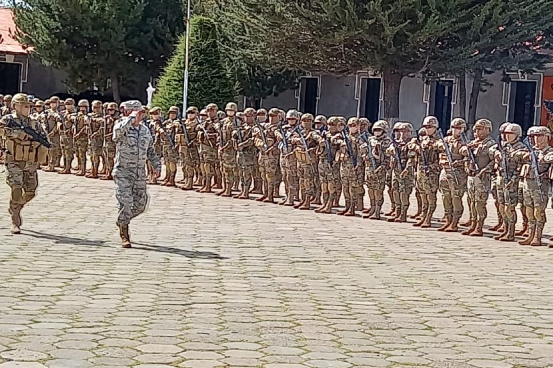 Oruro teatro de operaciones de cursos de inducción del 13vo contingente de CEO-LCC