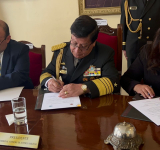 El TCP y Justicia Militar firman convenio de capacitación académica