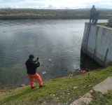 Hidrografía Naval realiza mantenimiento de datos en estación hidrométrica en Guaqui