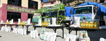 Gobierno entrega 35 toneladas de ayuda a 1.778 familias de 7 municipios de La Paz