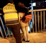 Vigilancia Policial evita suicidio en Puente de Las Américas de La Paz