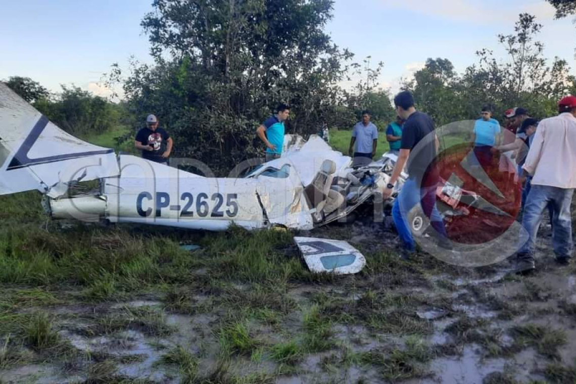 Trágico accidente aéreo en Santa Ana de Yacuma se cobra la vida de cinco personas